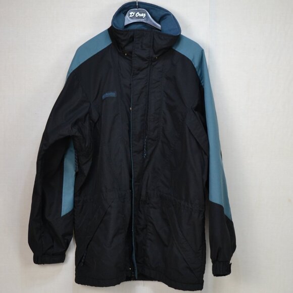 Vintage Columbia Full Zip Lightweight Jacket  rain spring summer jacket - Picture 1 of 9